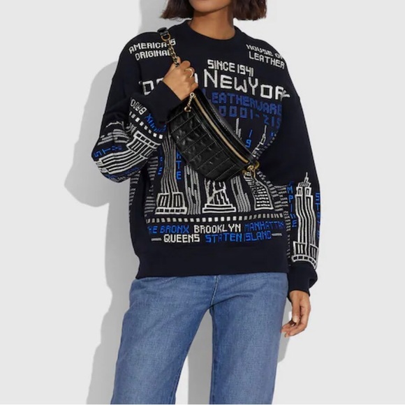 Coach Chain belt bag with quilting - Picture 8 of 9